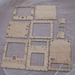 Makerbot raw wood ready for spray