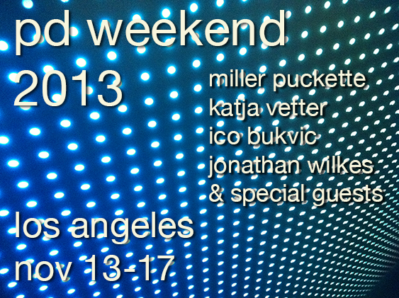 PD Weekend Poster