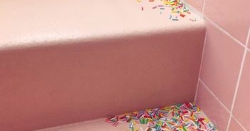 Tuesday Sweep: 20 June 2017 sprinkles strewn on steps