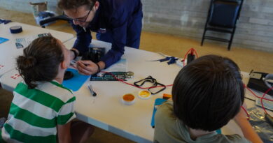 Soldering with Youth at the Wende Museum