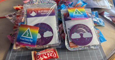 Free Rainbow Badges for Pride!