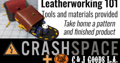 11/22 – Leatherworking 101 Class 11/22 – Leatherworking 101 Class