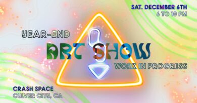 12/6 – CRASH Space Annual Art Show 12/6 – CRASH Space Annual Art Show