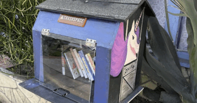 Our Little Free Library is Outta This World