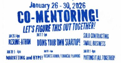 CRASH SPACE WEEK OF PROFESSIONAL DEVELOPMENT: JANUARY 26 – 30