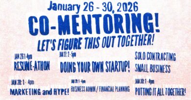 CRASH SPACE WEEK OF PROFESSIONAL DEVELOPMENT: JANUARY 26 – 30