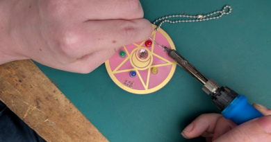 Sailor Moon PCB Keychain Sailor Moon PCB Keychain