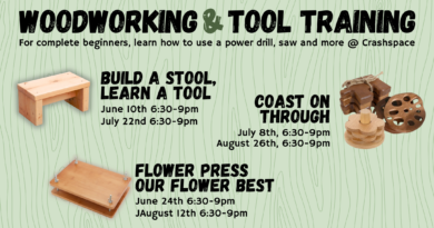 Summer Woodworking Classes – June through August