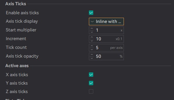 Bounding box snap preferences