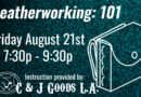Leatherworking 101 Class – 8/21